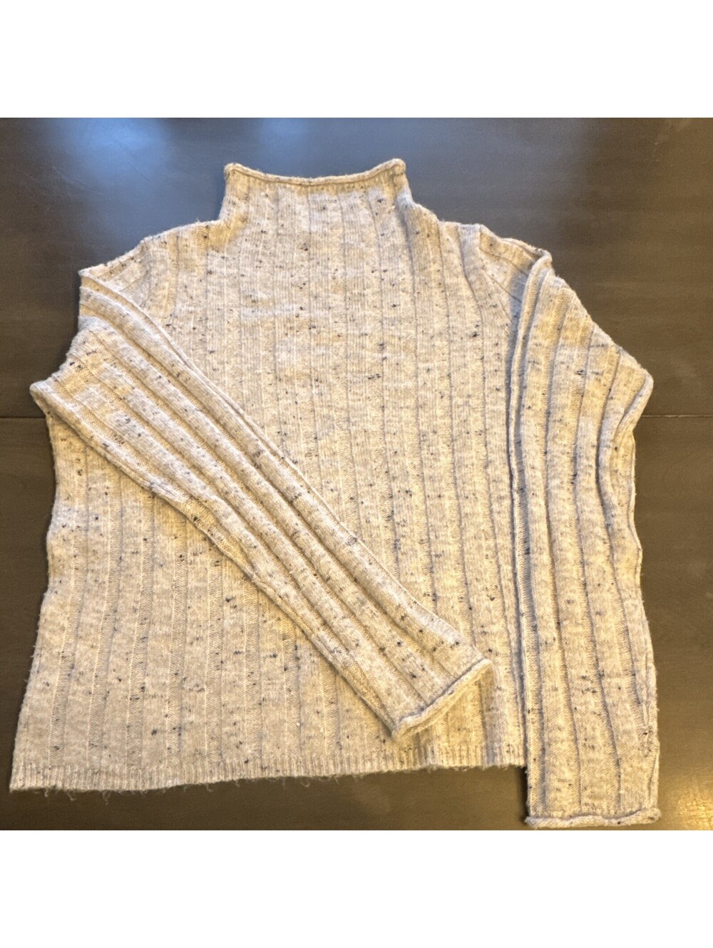 Madewell Sweater Mockneck Grey Heather Size XS [COPY]